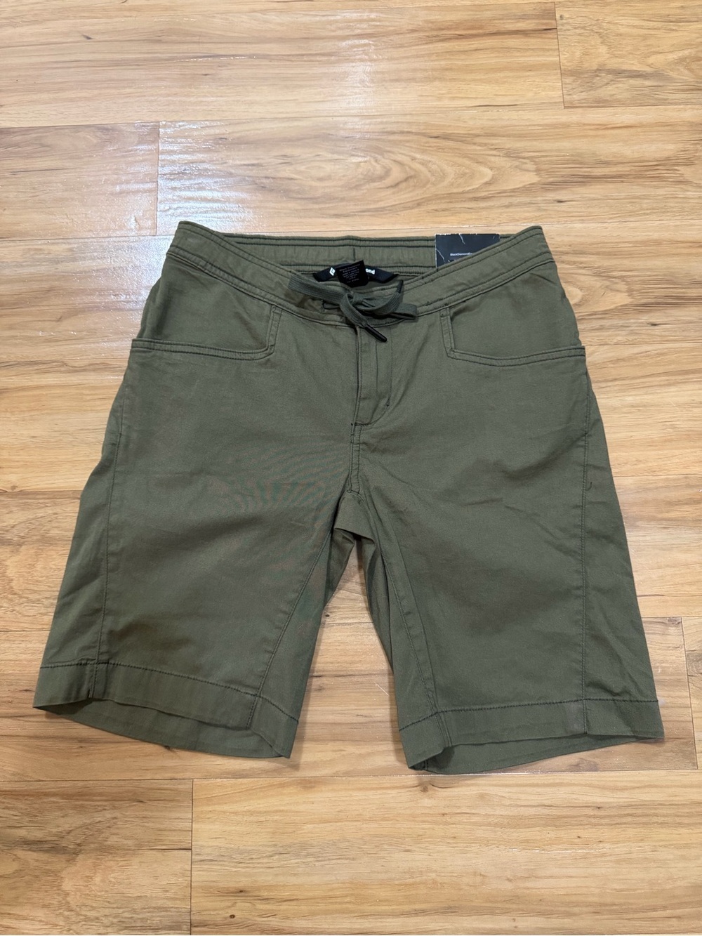 Black Diamond women’s Olive Drawstring Casual Shorts